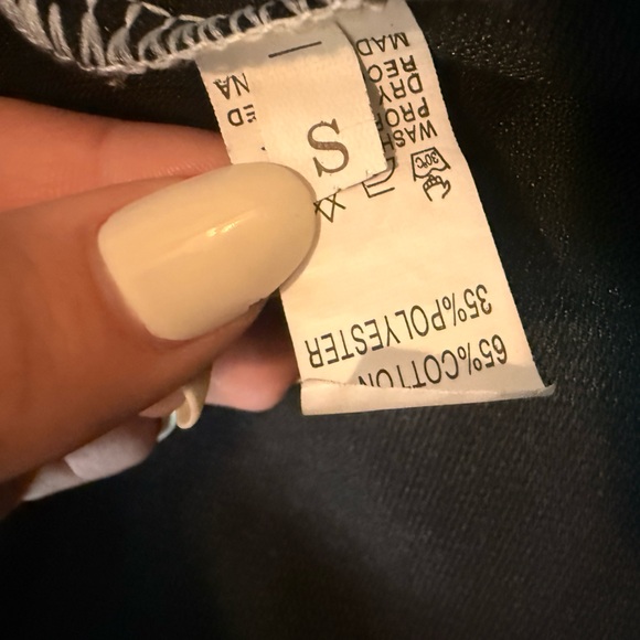 SHEIN Black and White Colorblock Jacket - Picture 2 of 2